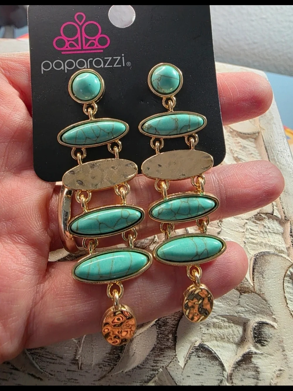 Rustic Reverie Earrings - Picture 2 of 3